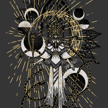 影の太陽グウィンドリン Tシャツ