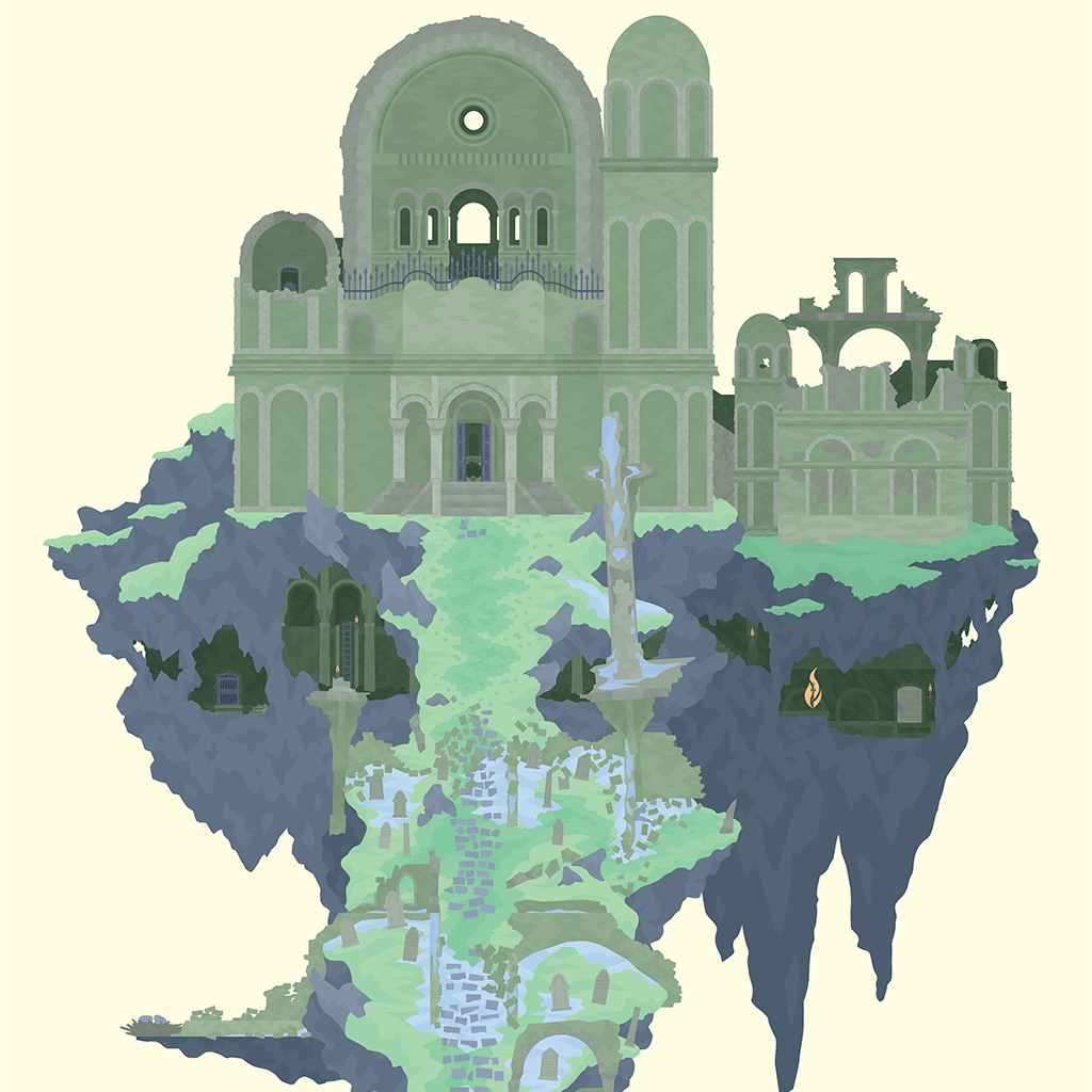 DARK SOULS」－ 北の不死院 ポスター - Fangamer Japan