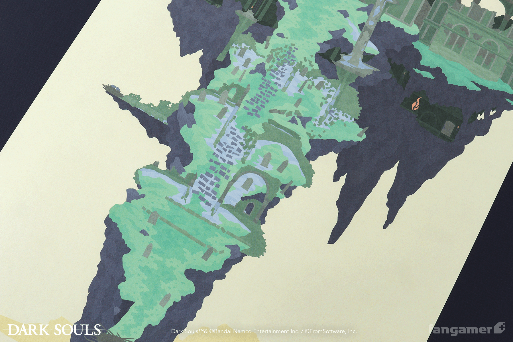 DARK SOULS」－ 北の不死院 ポスター - Fangamer Japan