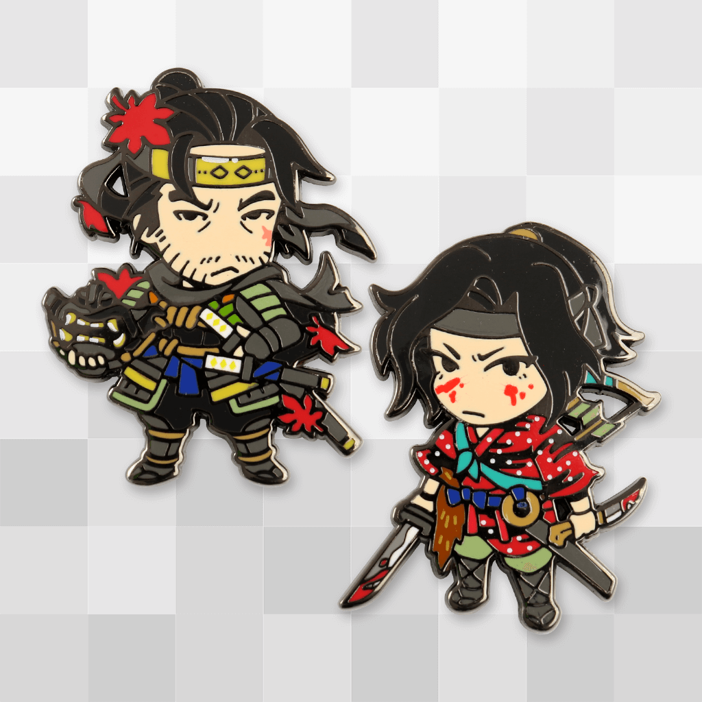 Ghost of Tsushima」-仁とゆな ピンバッジセット - Fangamer Japan Ghost of Tsushima」-仁とゆな ピンバッジセット - Fangamer Japan