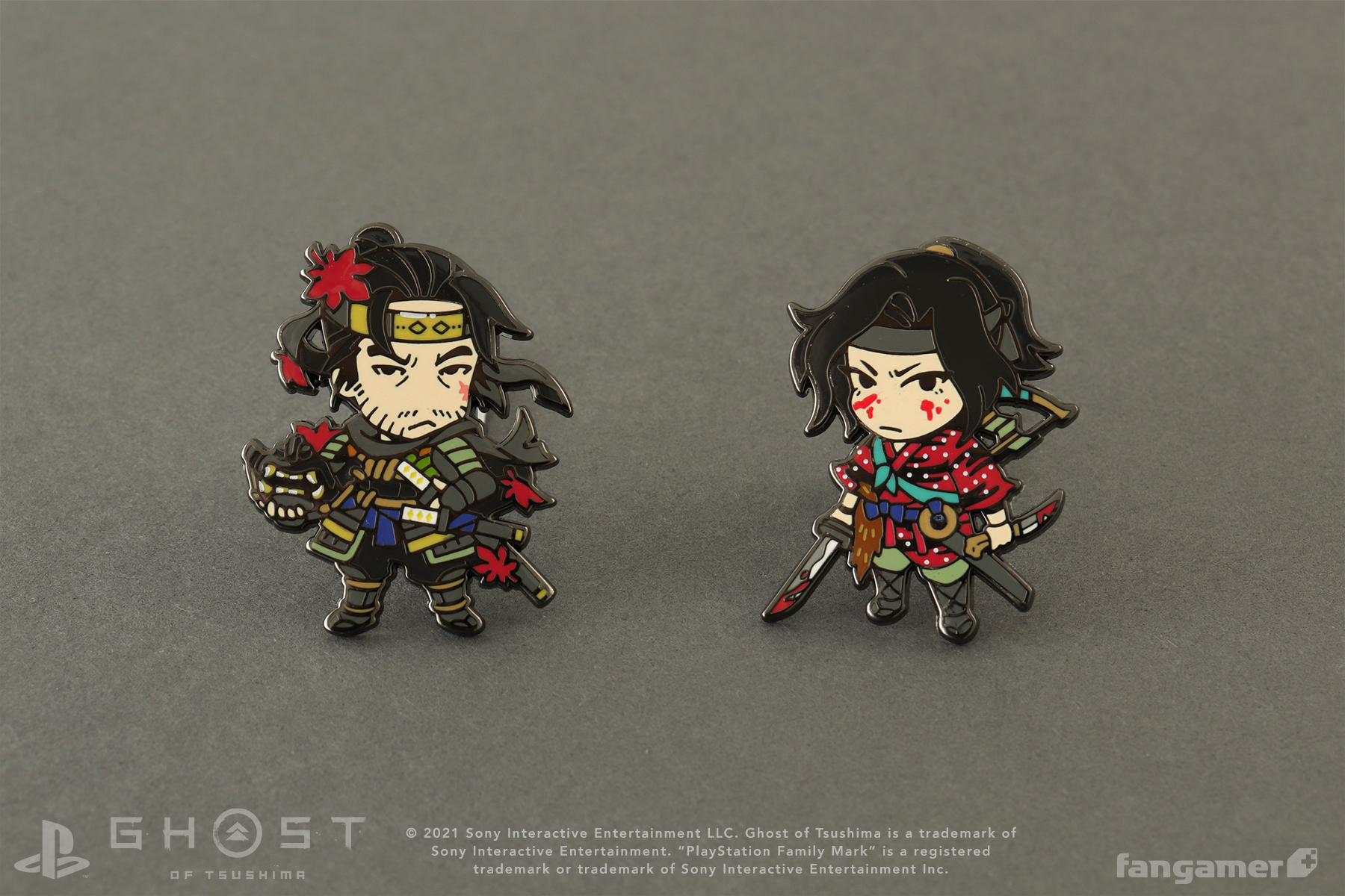 Ghost of Tsushima」-仁とゆな ピンバッジセット - Fangamer Japan Ghost of Tsushima」-仁とゆな ピンバッジセット - Fangamer Japan