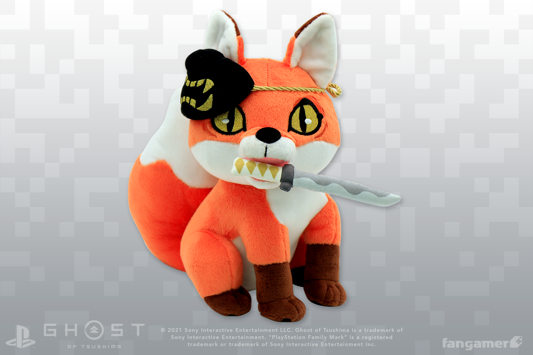 Ghost of Tsushima」- 対馬の狐 ぬいぐるみ - Fangamer Japan Ghost of Tsushima」- 対馬の狐 ぬいぐるみ - Fangamer Japan