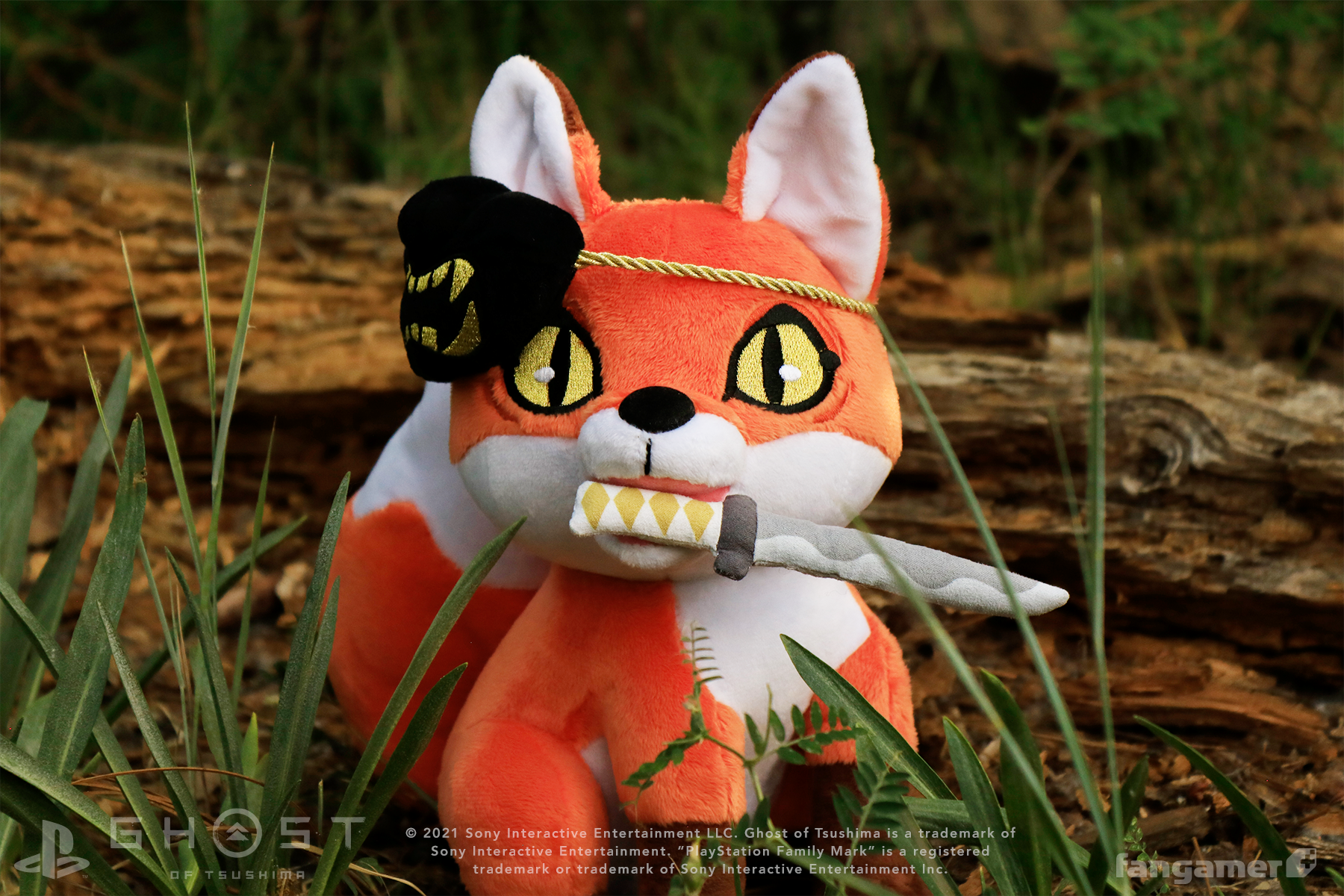 Ghost of Tsushima」- 対馬の狐 ぬいぐるみ - Fangamer Japan Ghost of Tsushima」- 対馬の狐 ぬいぐるみ - Fangamer Japan