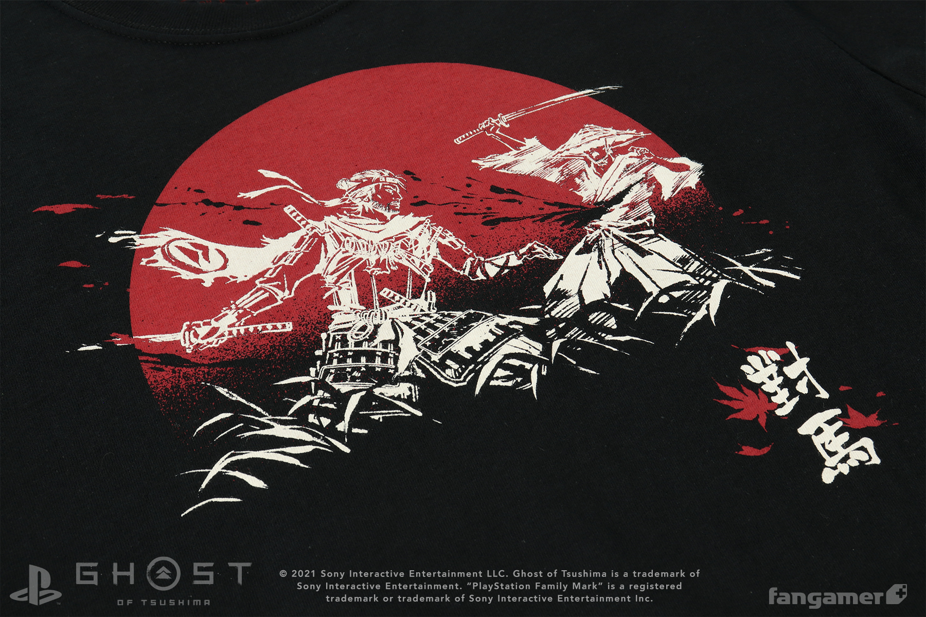 Ghost of Tsushima」－ 一騎打ち ロングスリーブTシャツ - Fangamer Japan