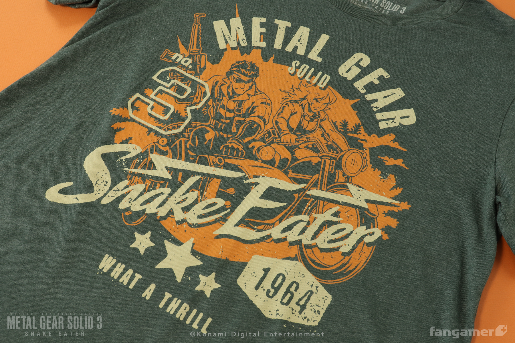 Metal Gear Solid」- What a Thrill Tシャツ - Fangamer Japan Metal Gear Solid」- What a Thrill Tシャツ - Fangamer Japan