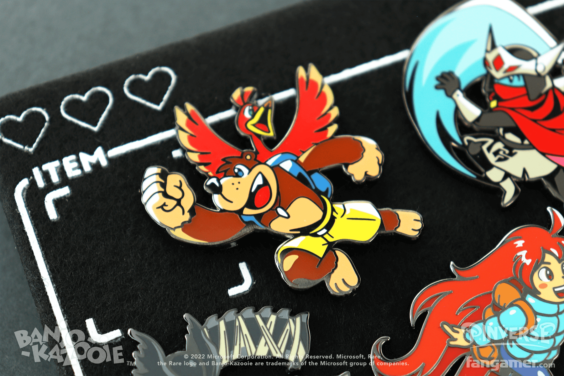 PINVERSE」- バンジョーとカズーイ ピンバッジパック - Fangamer Japan PINVERSE」- バンジョーとカズーイ ピンバッジパック - Fangamer Japan