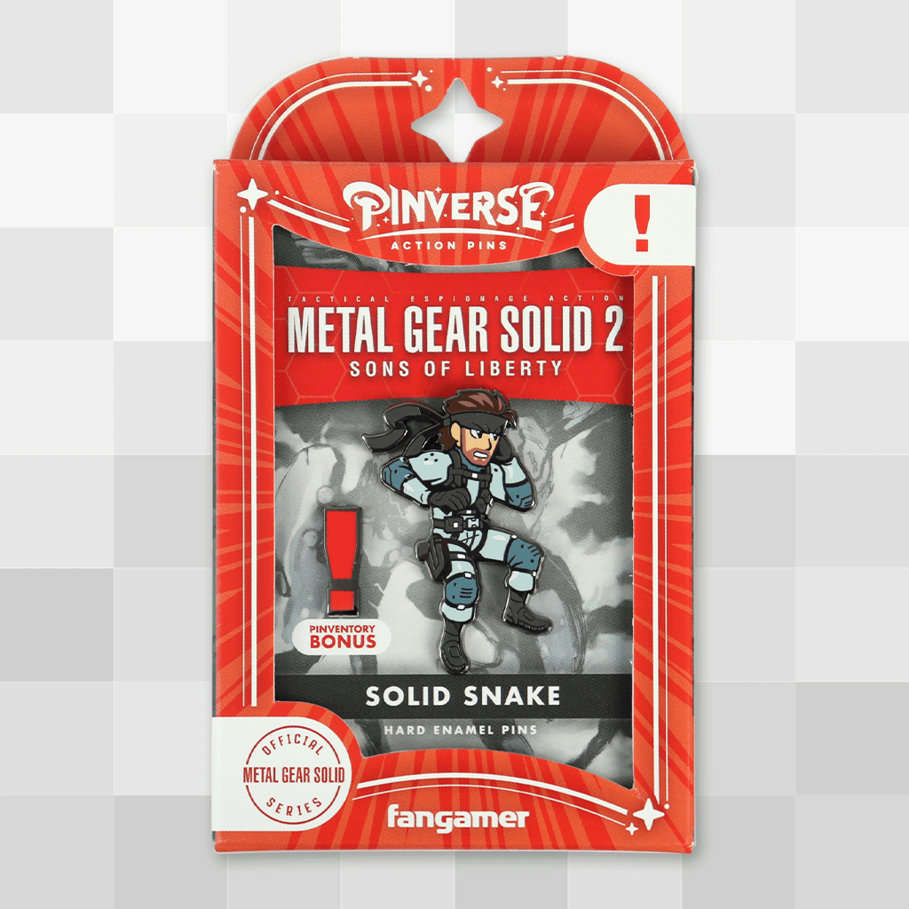 PINVERSE」- ソリッド・スネーク ピンバッジパック - Fangamer Japan PINVERSE」- ソリッド・スネーク ピンバッジパック - Fangamer Japan