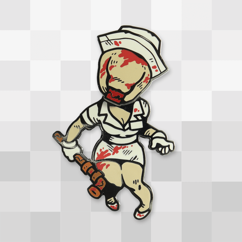 SILENT HILL」- バブルヘッドナース ピンバッジ - Fangamer Japan SILENT HILL」- バブルヘッドナース ピンバッジ - Fangamer Japan