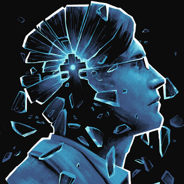 引き裂かれた正気 Tシャツ