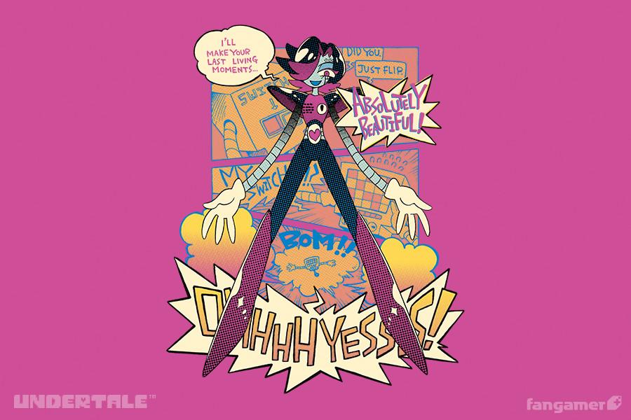 UNDERTALE」－ 華麗なる死闘 Tシャツ - Fangamer Japan