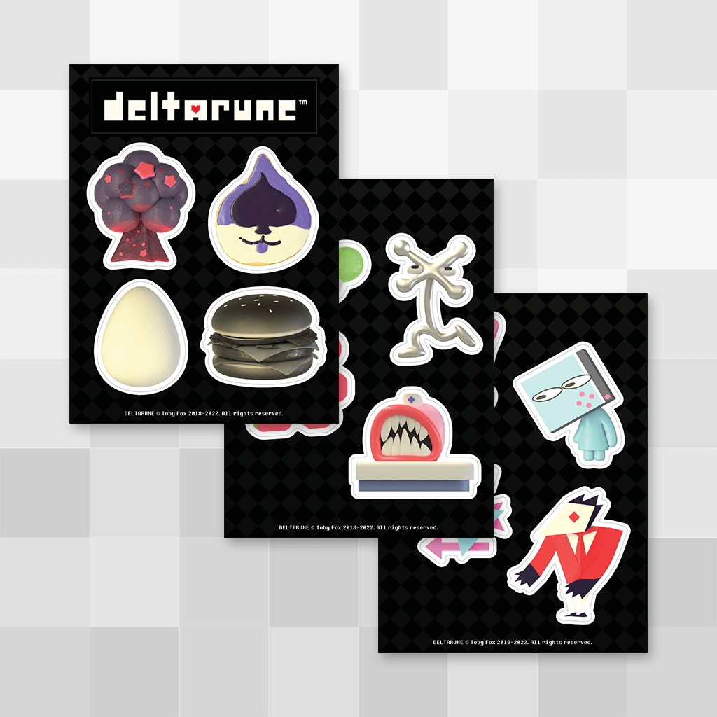 DELTARUNE」－ NPC ステッカーセット - Fangamer Japan
