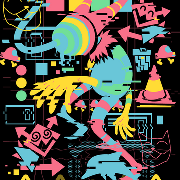 通信壊線 Tシャツ