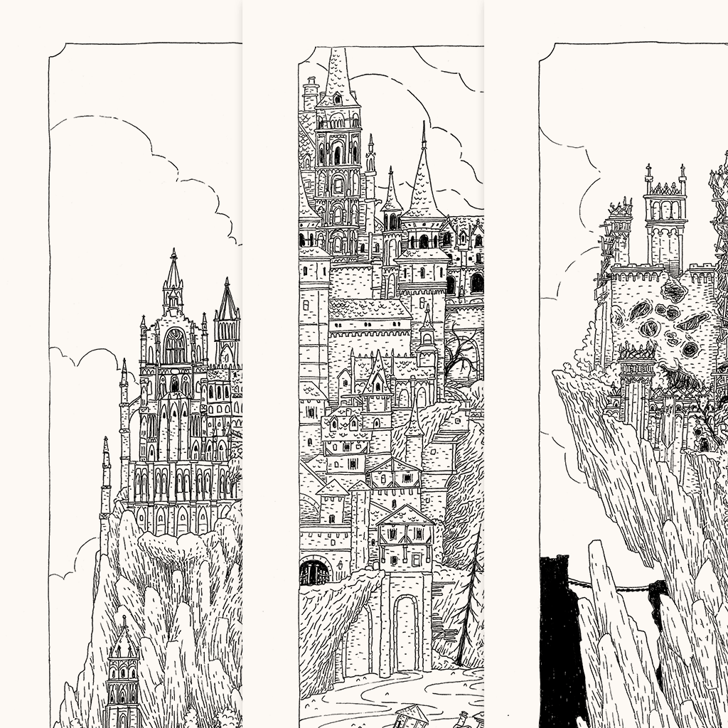 ELDEN RING」－ レガシーダンジョン ポスターセット - Fangamer Japan