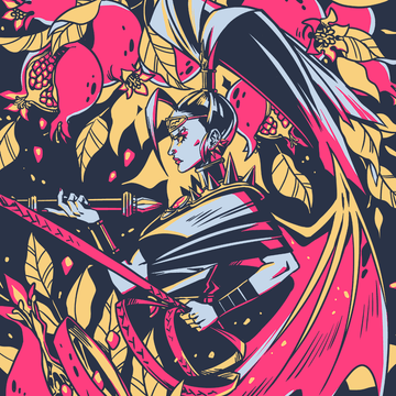 復讐の三女神の長女 ロングスリーブTシャツ