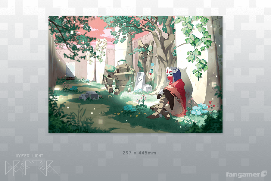 Hyper Light Drifter」- 一休み ポスター - Fangamer Japan Hyper Light Drifter」- 一休み ポスター - Fangamer Japan