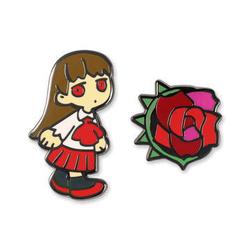 青い髪のキャラクター ピンバッジ 80個セット JR 7社キャラクター 青い髪のキャラクター ピンバッジ 80個セット JR 7社キャラクター