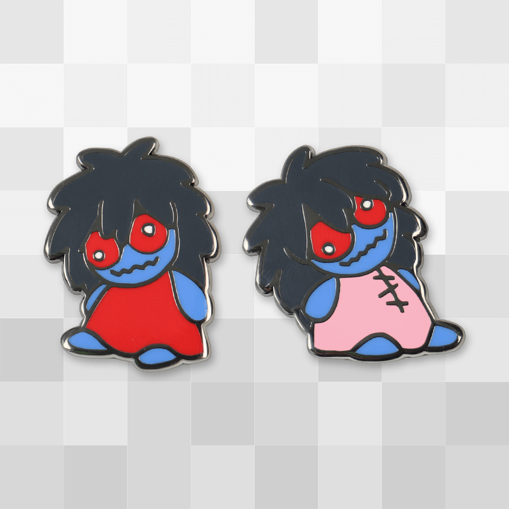 Ib」-キャラクターピンバッジセット4 青い人形 - Fangamer Japan Ib」-キャラクターピンバッジセット4 青い人形 - Fangamer Japan