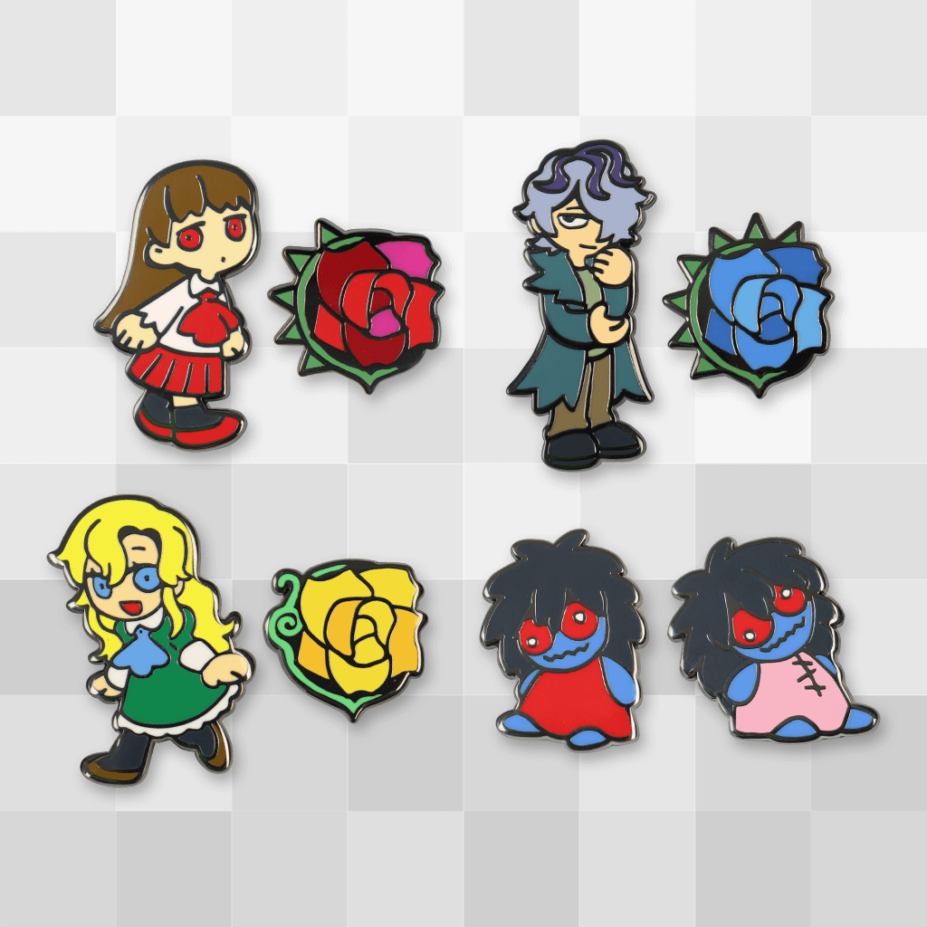 Ib」- キャラクターピンバッジコンボ - Fangamer Japan Ib」- キャラクターピンバッジコンボ - Fangamer Japan