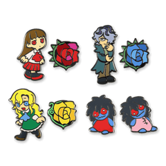 Ib」-キャラクターピンバッジセット4 青い人形 - Fangamer Japan Ib」-キャラクターピンバッジセット4 青い人形 - Fangamer Japan