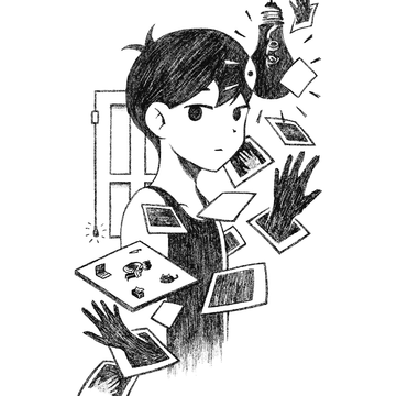 OMORI」- OMORI × MUSICエンジン 演奏会記念 アクリルキーホルダー