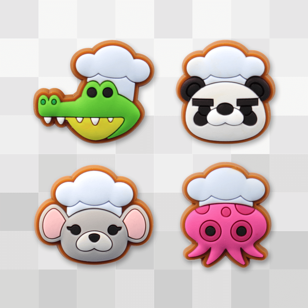 Overcooked!」－ キャラクターピンバッジ スペシャルセット2