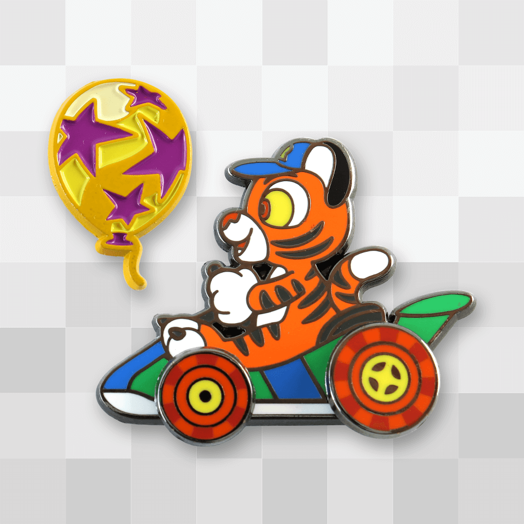 Rare Racers Pins 「RARE」- ティンバー カートピンバッジ【RareRacers】 - Fangamer Japan