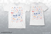 サンズとパピルスが描いてあるTシャツ Thumbnail