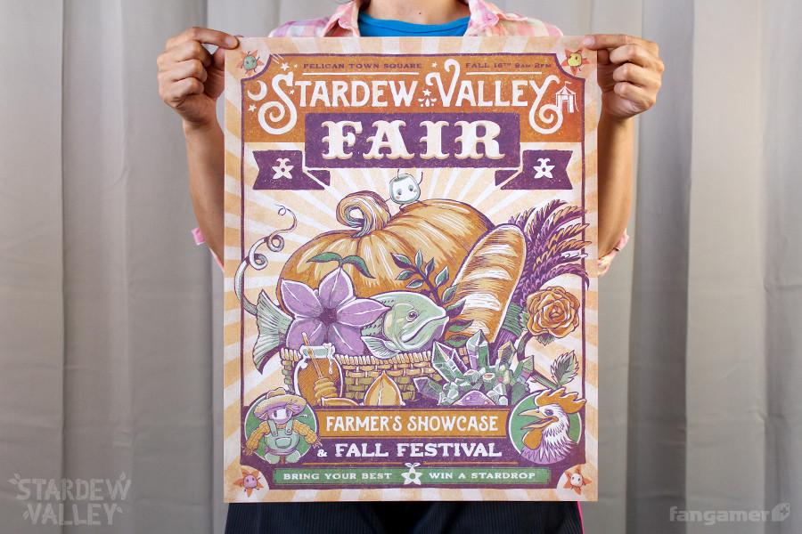 スターデューバレー Stardew Valley」－ スターデューバレーまつり ポスター - Fangamer Japan