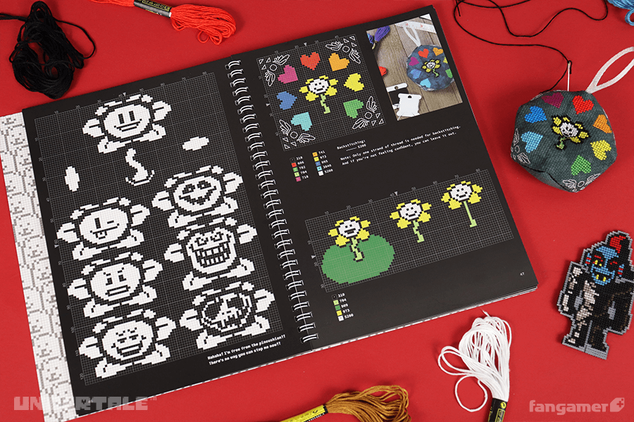 UNDERTALE」- クロスステッチ ガイドブック(英語版) - Fangamer Japan UNDERTALE」- クロスステッチ ガイドブック(英語版) - Fangamer Japan