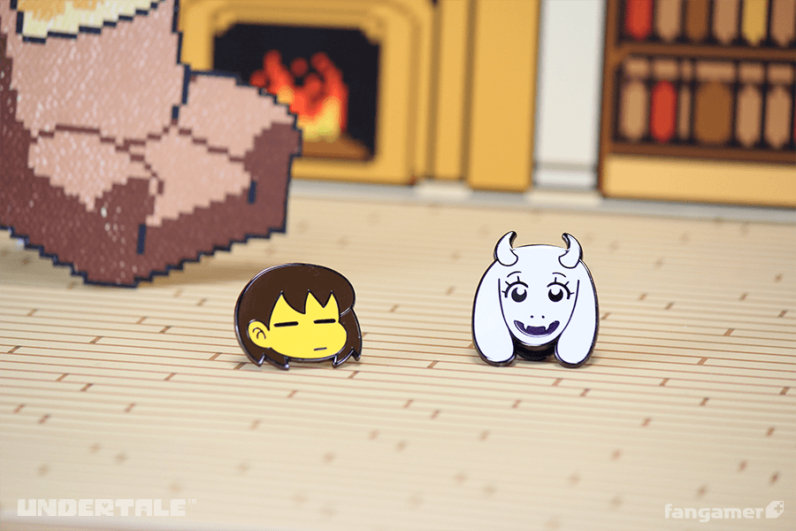 UNDERTALE」- キャラクターのピンバッジ(セット1) - Fangamer Japan UNDERTALE」- キャラクターのピンバッジ(セット1) - Fangamer Japan