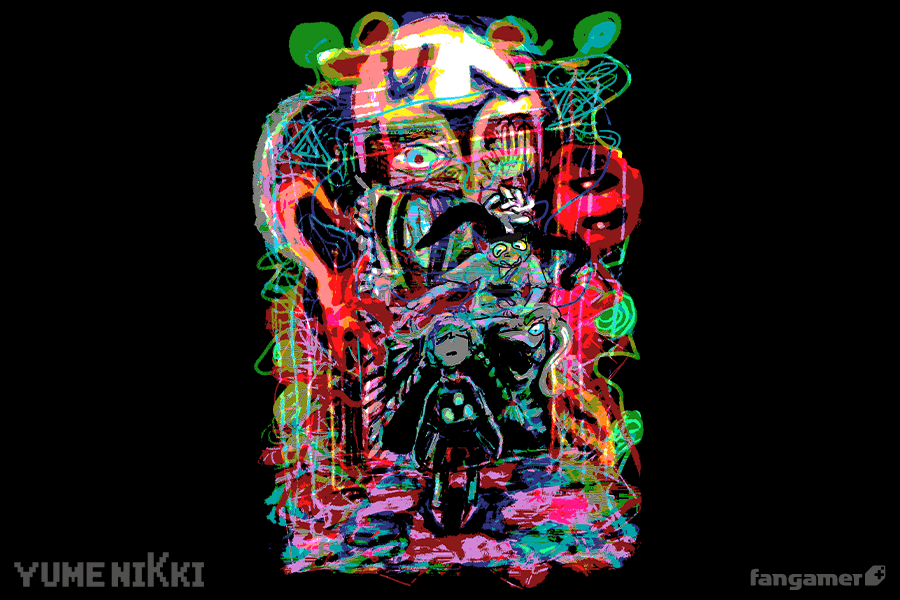 ゆめにっき」- とびらのへや Tシャツ - Fangamer Japan ゆめにっき」- とびらのへや Tシャツ - Fangamer Japan